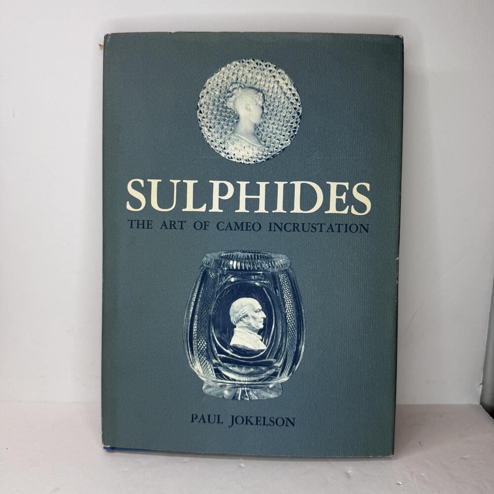 Vintage 1968 Sulphides Art Of Cameo Incrustation Jokelson Illustrated HC Blue DJ